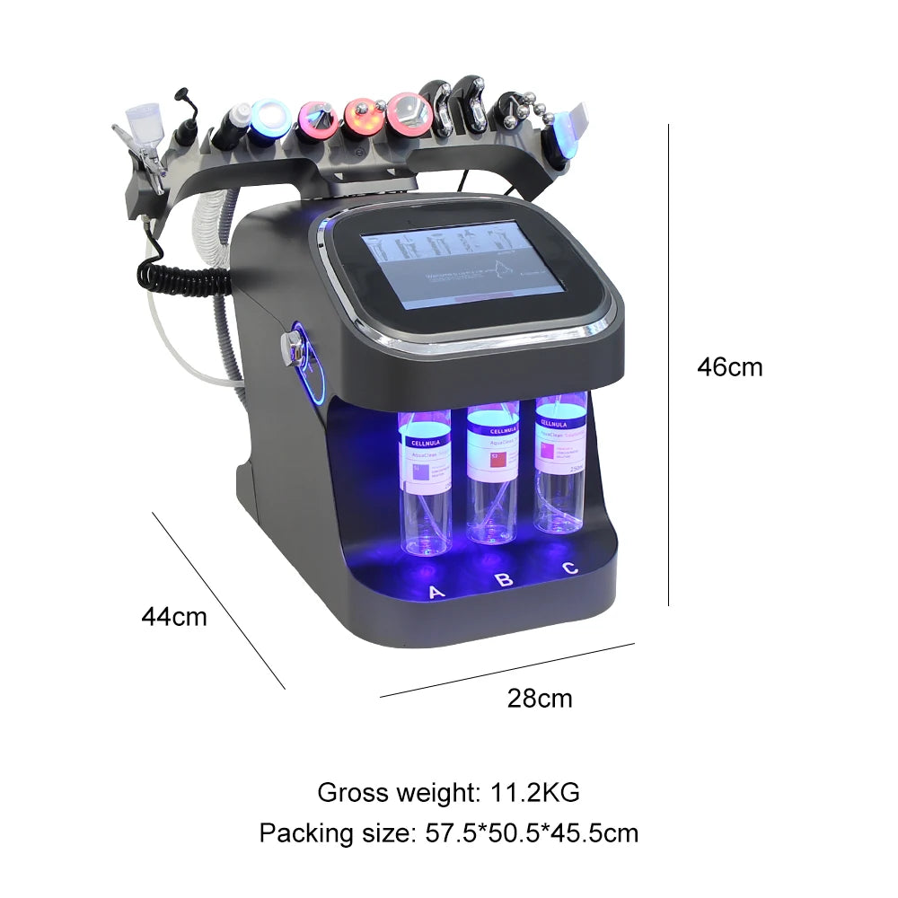 AOKO 10-In-1 Bubble Facial Skin Care Hydrogen Purification Machine