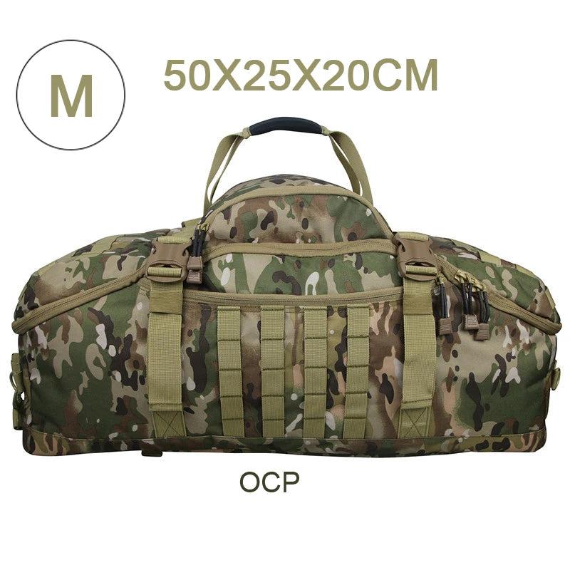 LQARMY Tactical Hiking Backpack for Camping Travel and Mountaineering