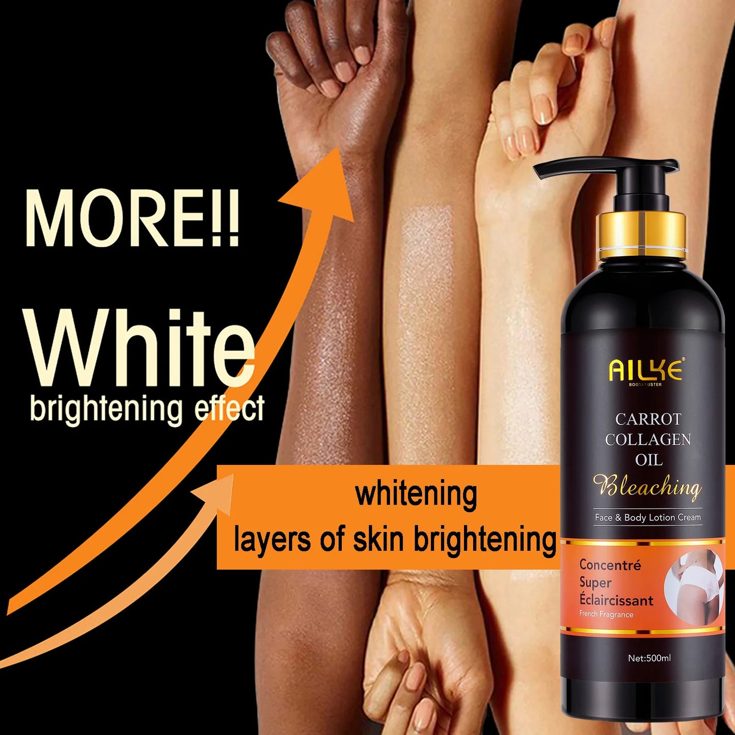 Ailke Organic Collagen Face Serum for Whitening and Moisturizing