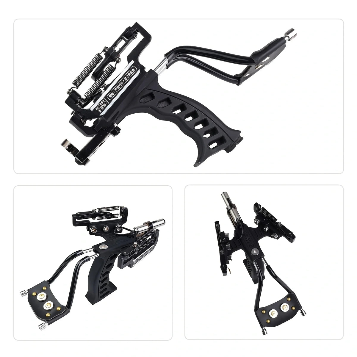 Portable Steel Wrist Guard Slingshot for Outdoor Precision Shooting Practice
