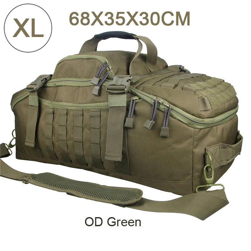 LQARMY Tactical Hiking Backpack for Camping Travel and Mountaineering
