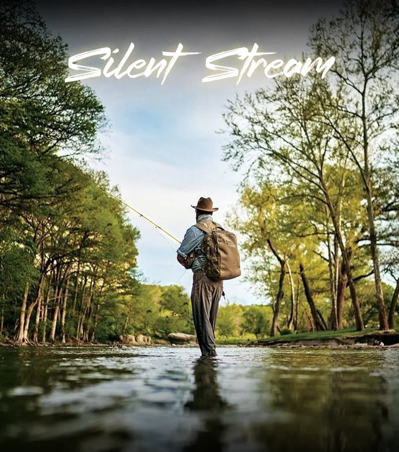 SeaSir Silent Stream Carbon Fiber Four Section Fishing Rod