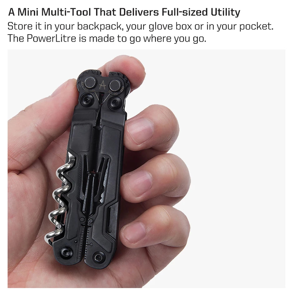 SOG PowerLitre 19 Function Stainless Steel Compact Multitool