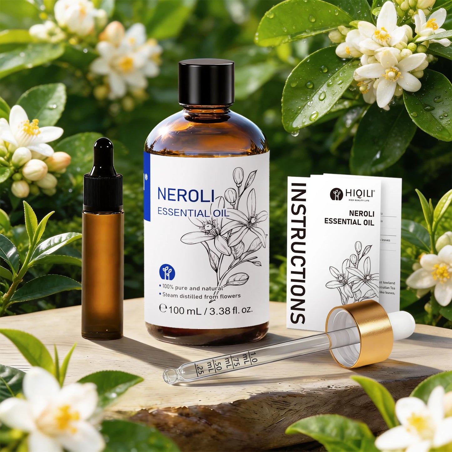 Hiqili Lemon Eucalyptus Essential Oil Pure Aromatherapy Diffuser Blend