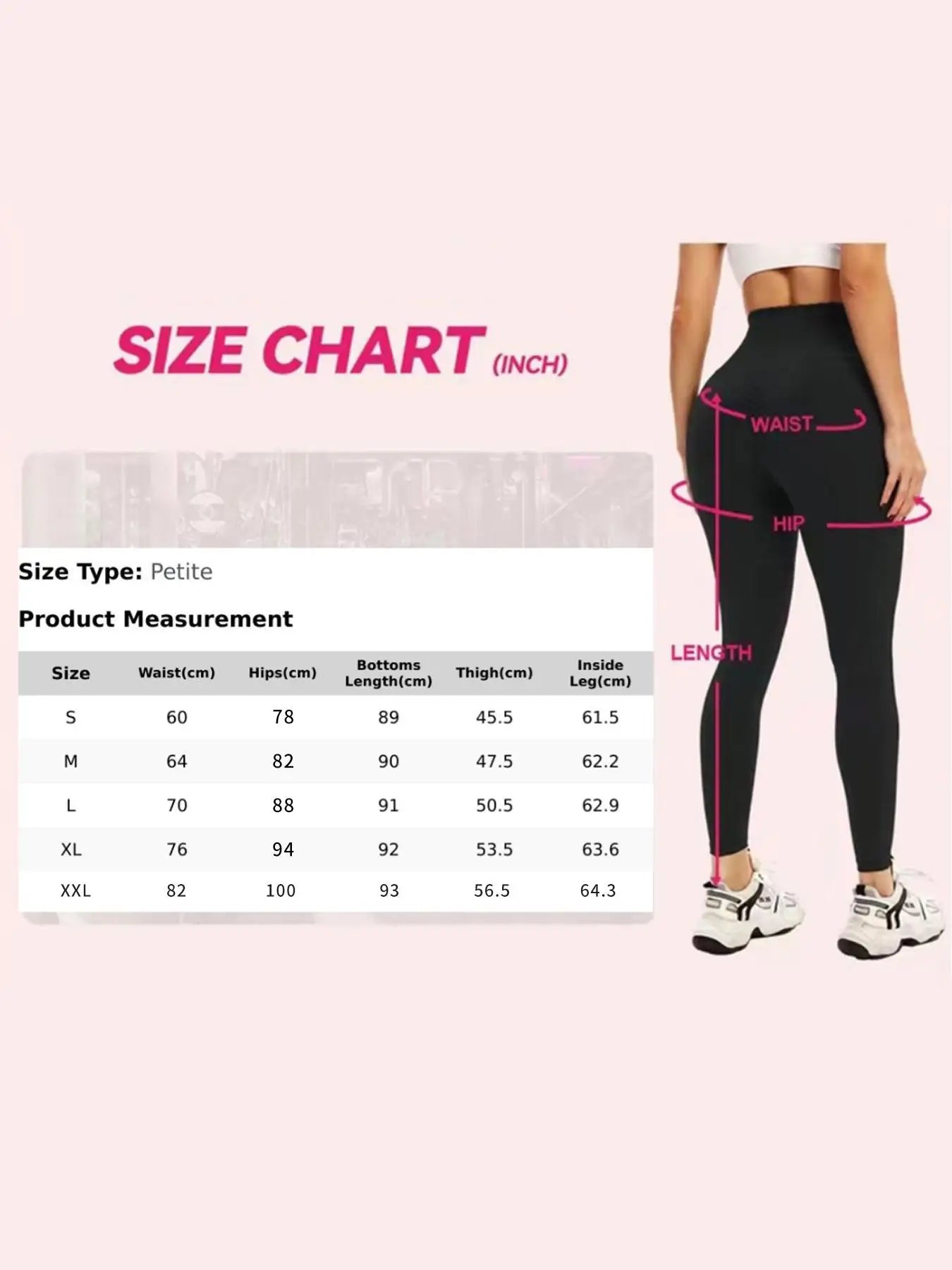 Womens High Waist Yoga Leggings With Pockets Slim Fit Comfort