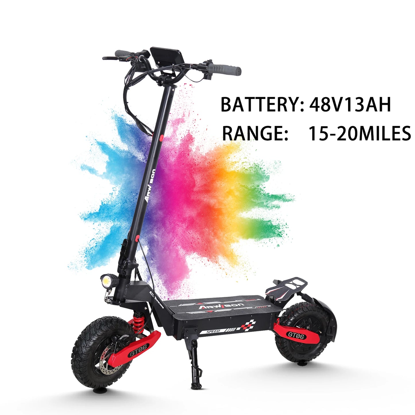Arwibon GT06 Premium Foldable Electric Commuter Scooter