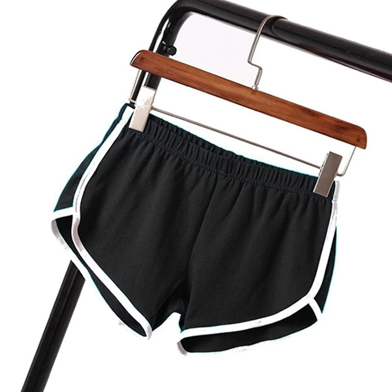 Women Yoga Shorts For Gym And Running Polyester Training Shorts