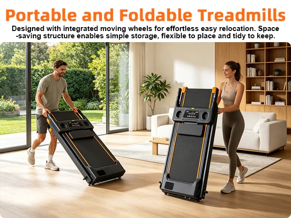 Smart Foldable Treadmill With 12 Percent Incline And Led Display