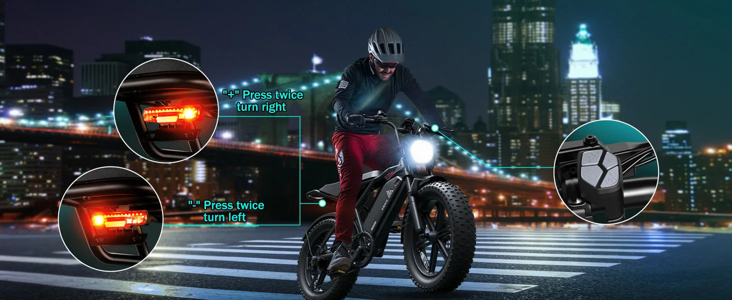 TST R002S 1500W Electric Bike TS TST GRP LLC AllTerrain
