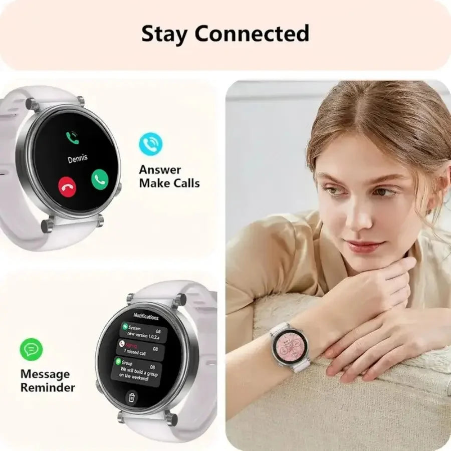 W&O Smart Watch Fitness Tracker With Bluetooth Calling Features