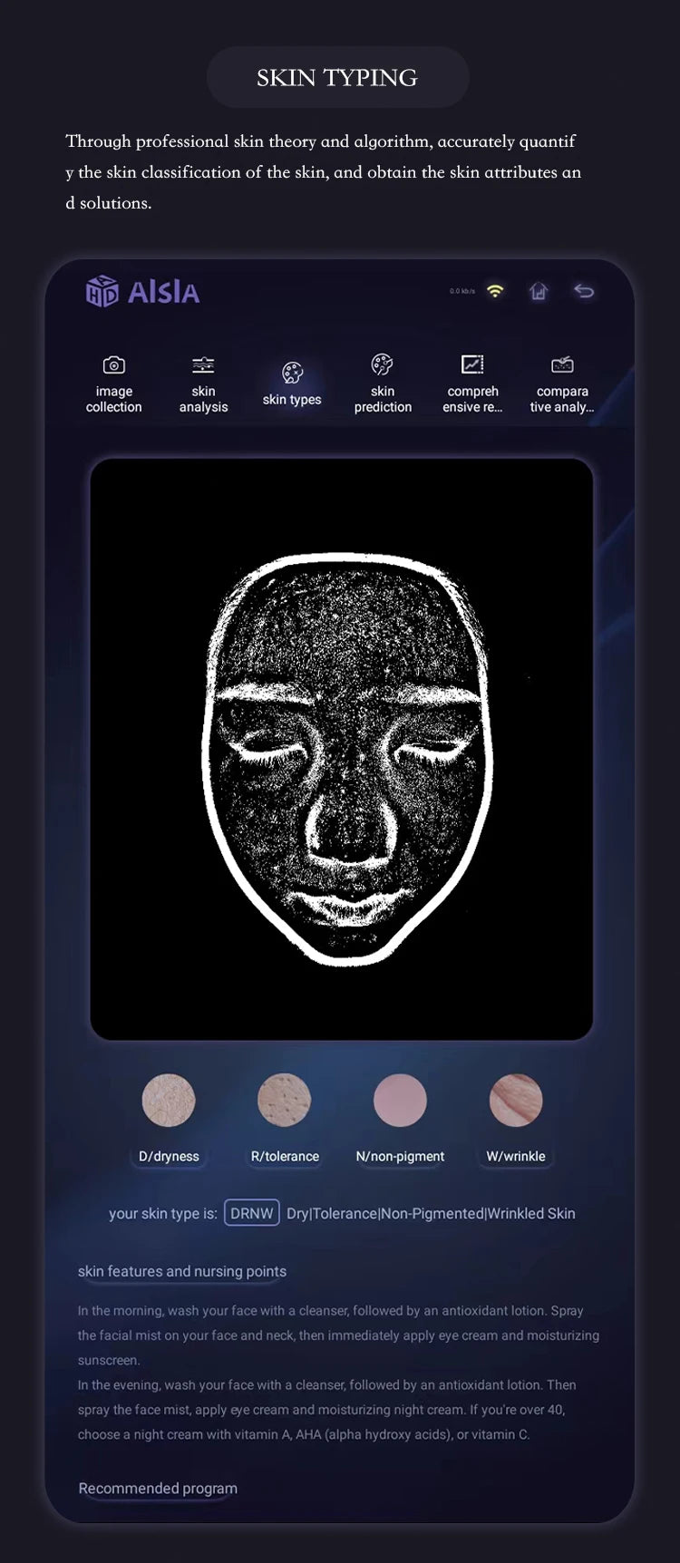 Myoslim 3D Facial Skin Analyzer With Digital Scanner