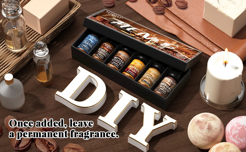 HIQILI Fragrance Oil for Aromatherapy, Candles, Soap, and Perfume Making