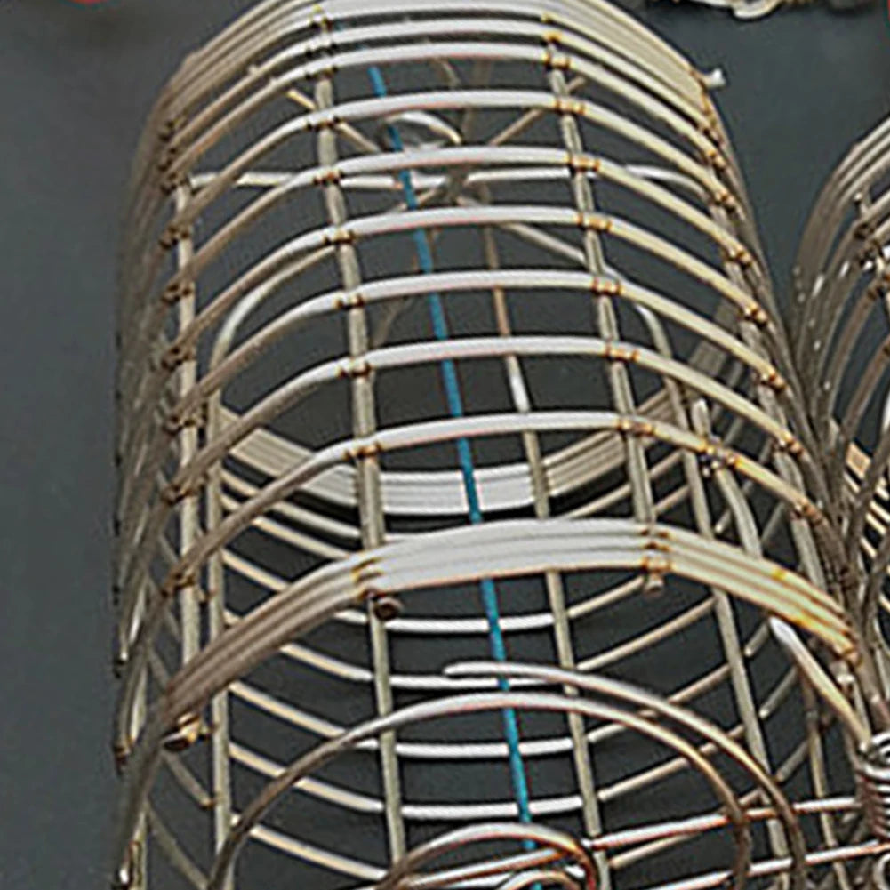 Alloet Stainless Steel Fishing Feeder Cage With Mesh Holder