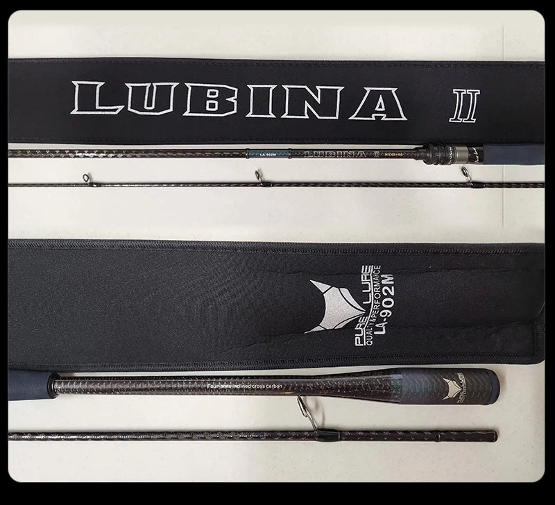 Purelure Lubina Pro Spinning Rod Fuji Guides Fast Action