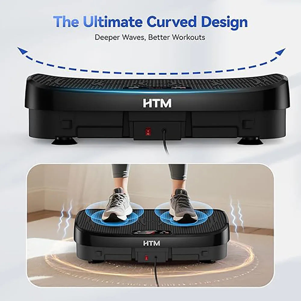 HTM Vibration Plate Multi Function Trainer 330 Lbs Home Gym