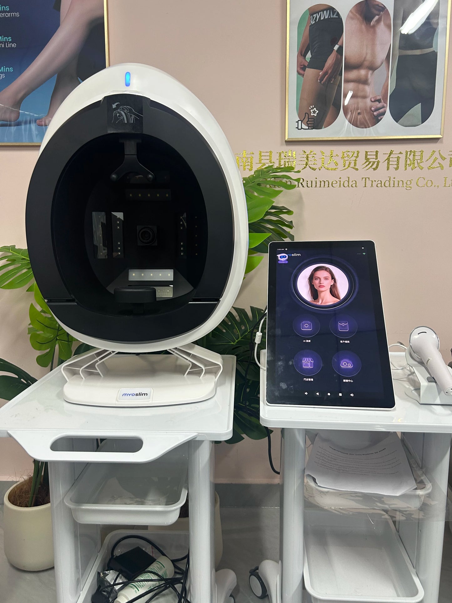 Myoslim 3D Facial Skin Analyzer With Digital Scanner