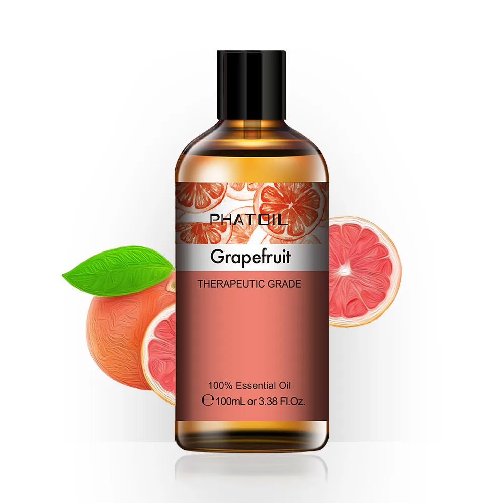PHATOIL Pure Essential Oils For Skin Care Rose Lemon Lavender