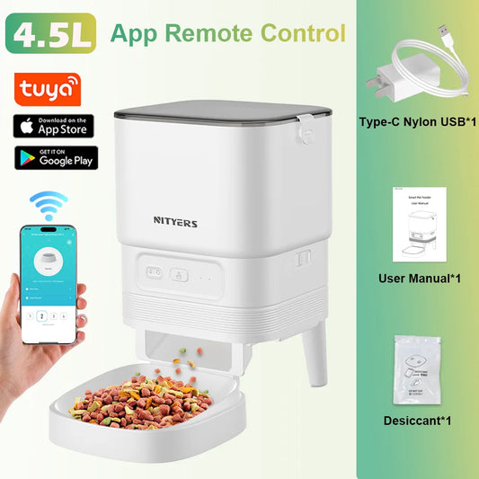 Nityers Smart WiFi Automatic Pet Feeder With App Control