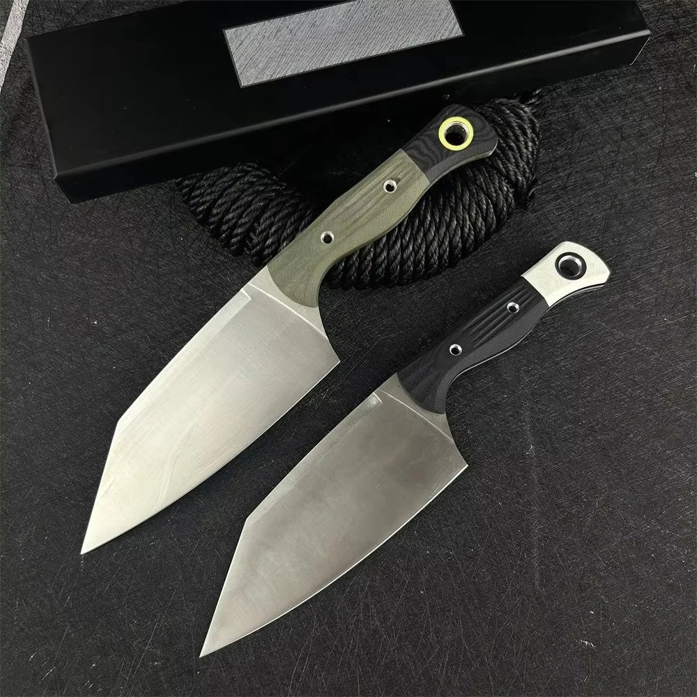 DIY Straight Utility Knife For Outdoor Survival And Woodworking