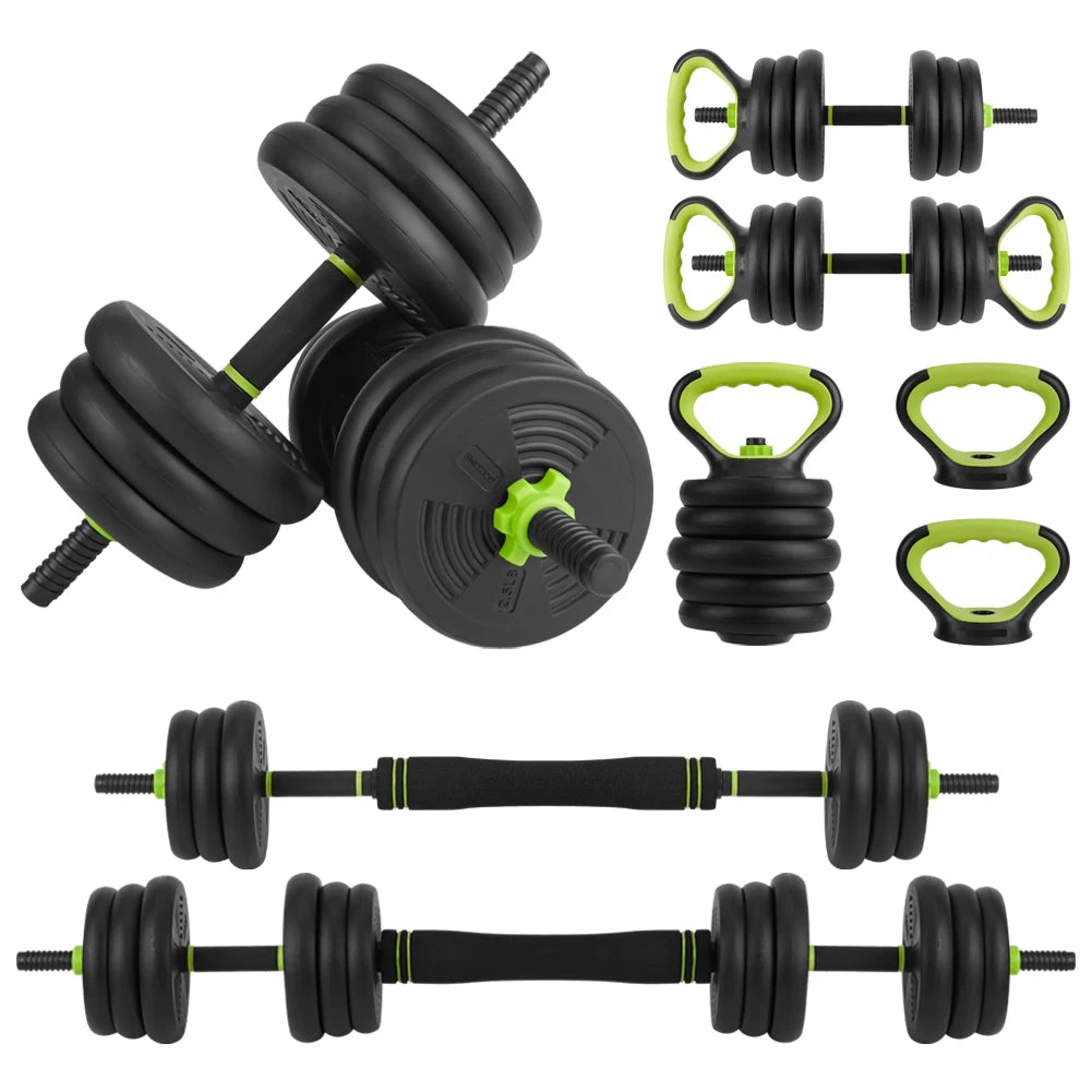 TWISTER.CK Adjustable Dumbbells 4-In-1 Home Gym Set For Home Fitness