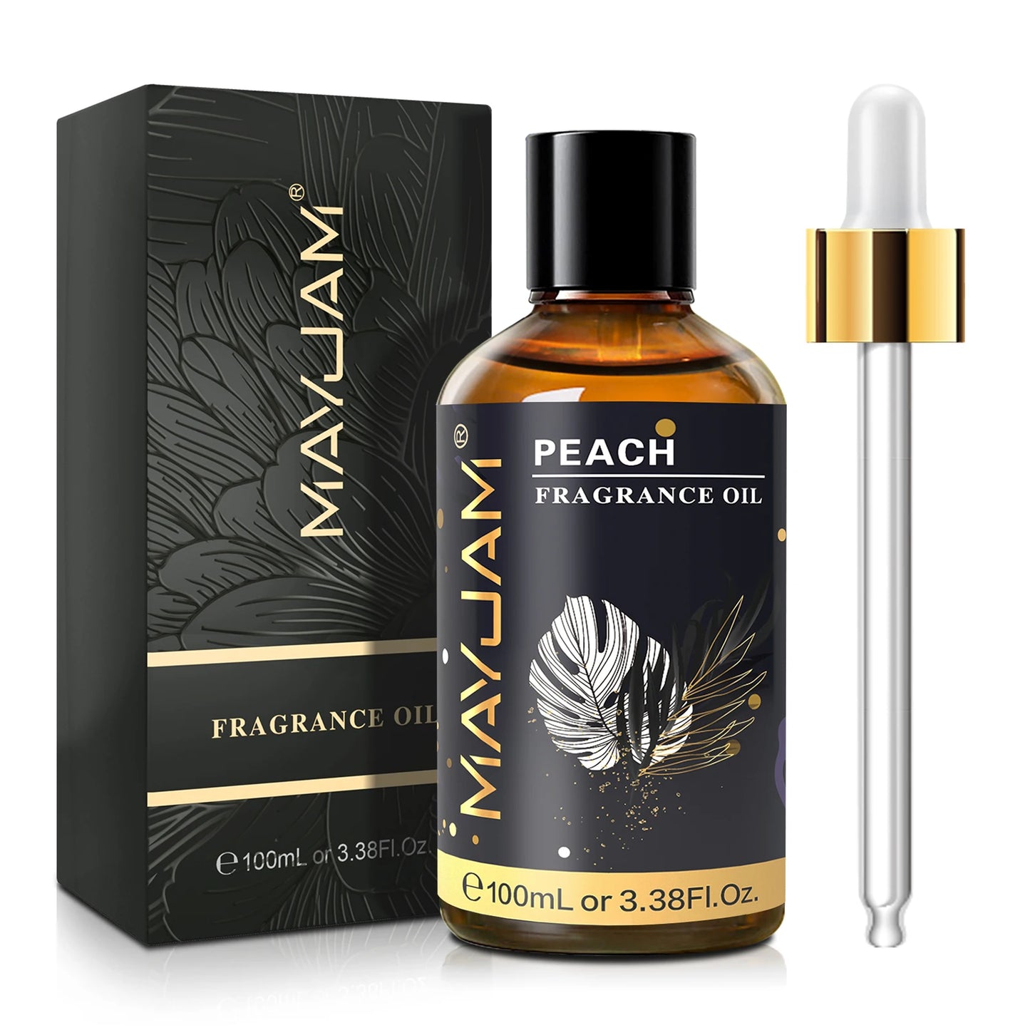 MAYJAM Fragrance Oil Coconut Vanilla White Musk Aromatherapy Diffuser