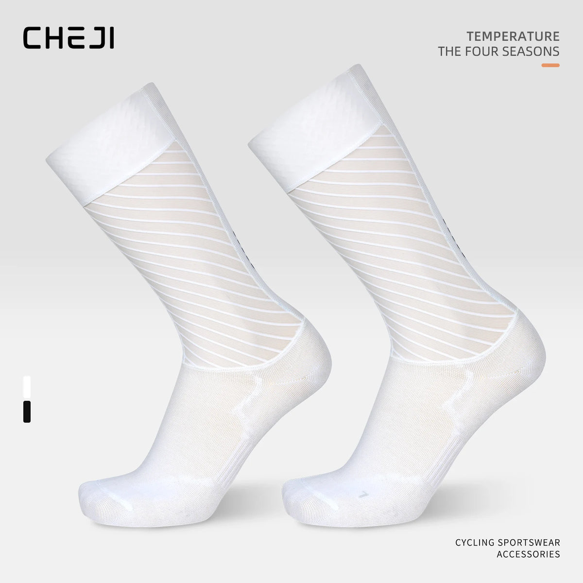 Cheji Unisex Aero Cycling Socks for Athletic Performance