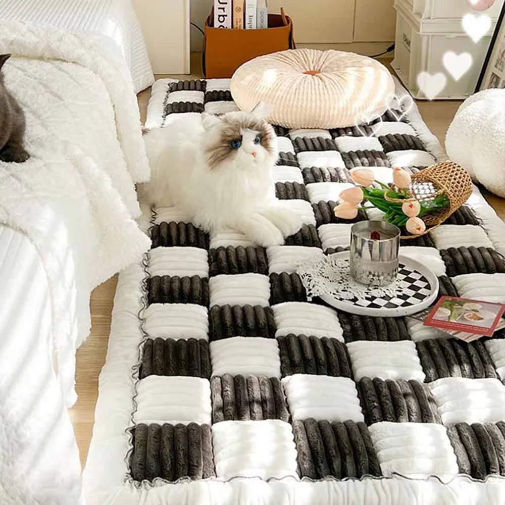 Waterproof Coral Fleece Pet Bed Mat and Car Seat Cover
