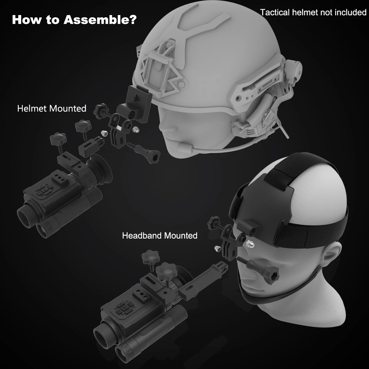 Megaorei HD 1080p Night Vision Monocular With 5x Optical Zoom