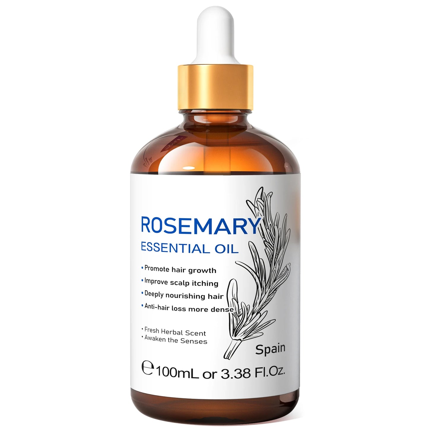 HIQILI Rosemary Jasmine Lavender Mint Essential Oil For Hair Care