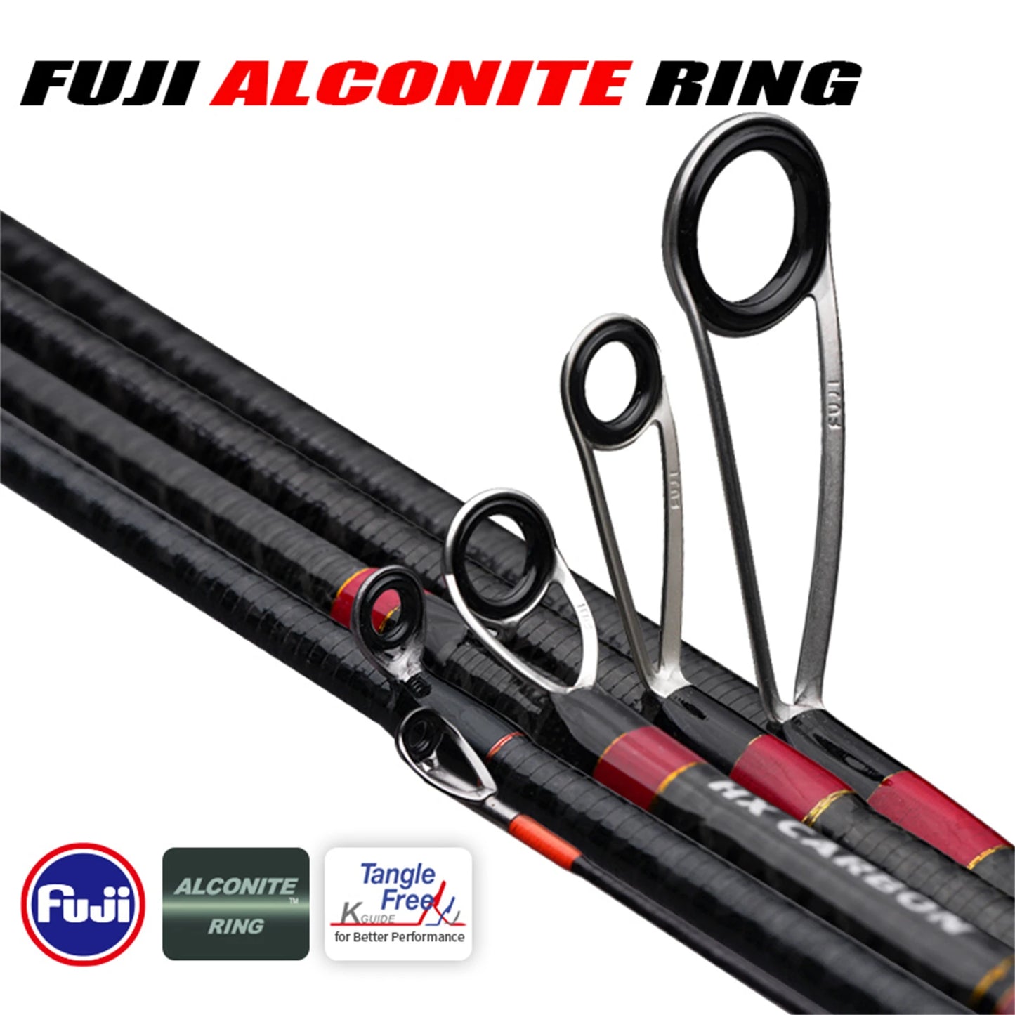 Purelure Seabed Carbon Spin Rod With Fuji Components