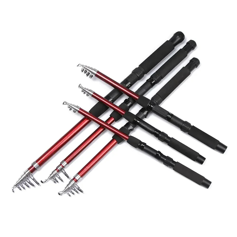 Durable Telescopic Fishing Rod For Ocean Boat And Beach Use