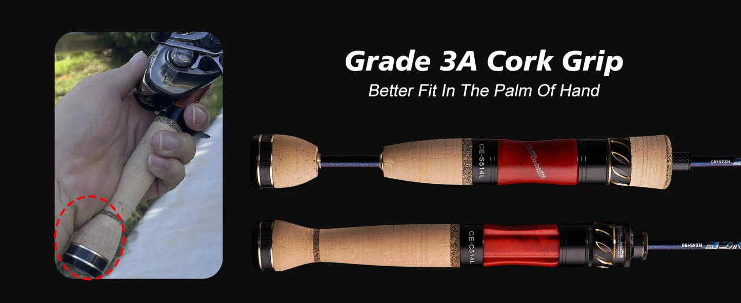 Purelure Creek Dance Ultralight Trout Spinning Rod Fuji Guides