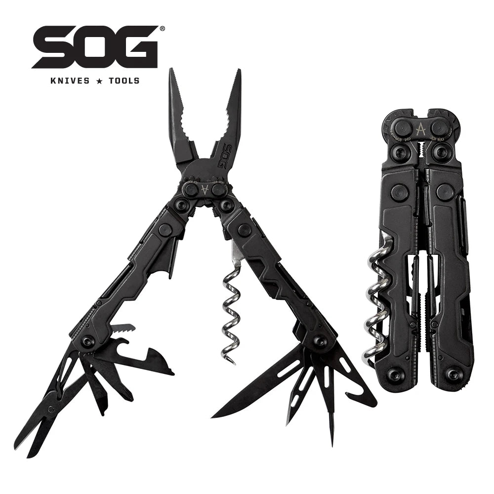 SOG PowerLitre 19 Function Stainless Steel Compact Multitool