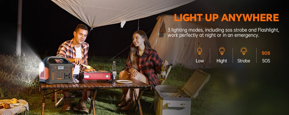GaiaRay 500W Portable Solar Power Station For Outdoor Use