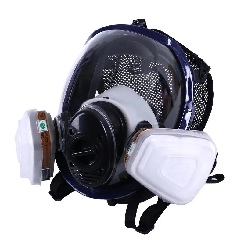 Professional Full Face Respirator With Activated Carbon Filter