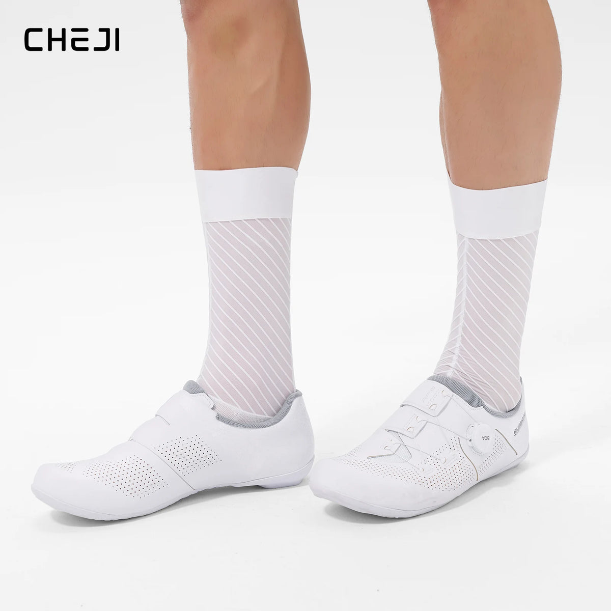 Cheji Unisex Aero Cycling Socks for Athletic Performance