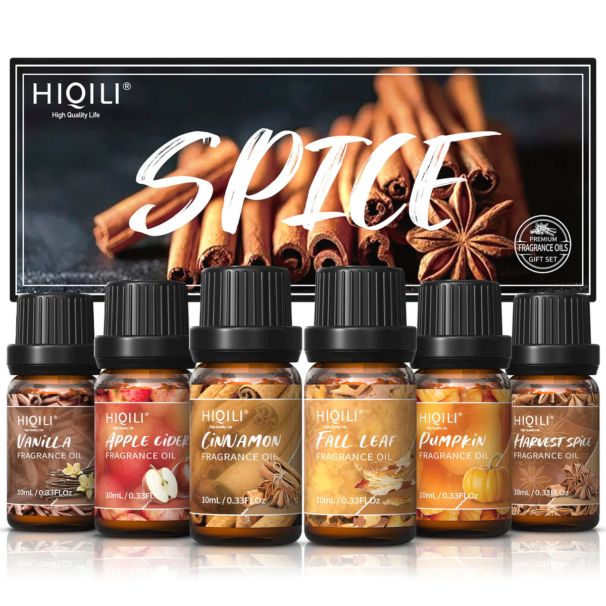 HIQILI Fragrance Oil for Aromatherapy, Candles, Soap, and Perfume Making