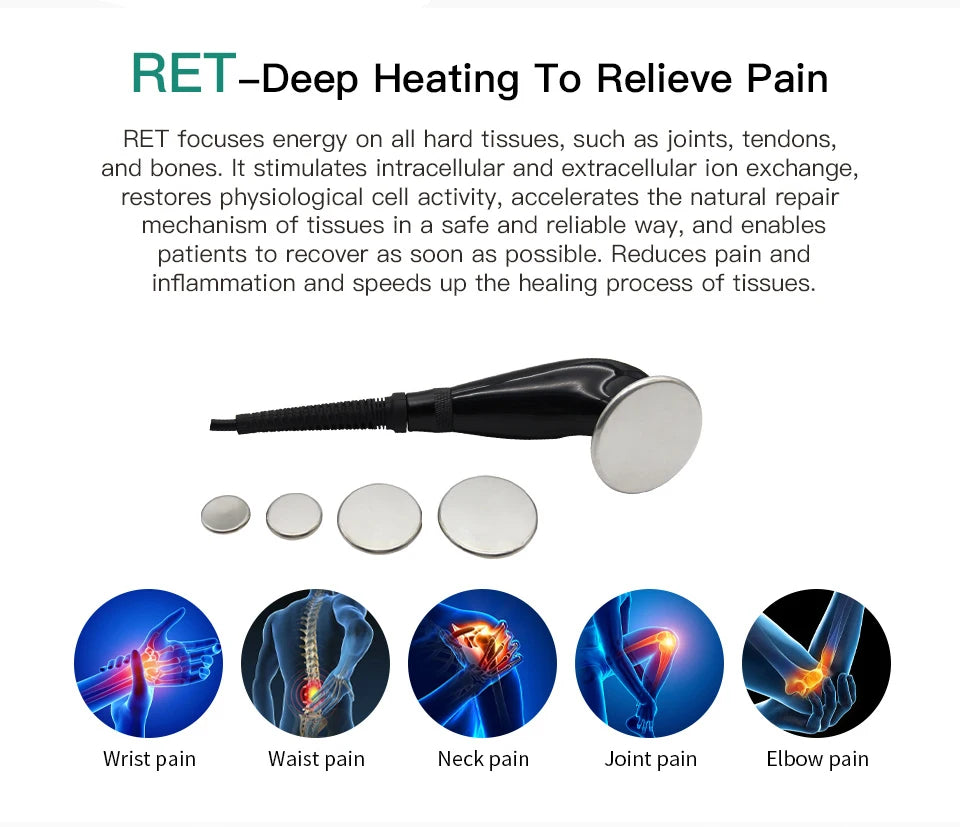 INDIBA Radiofrequency Tecar Therapy for Skin Firming and Muscle Relief