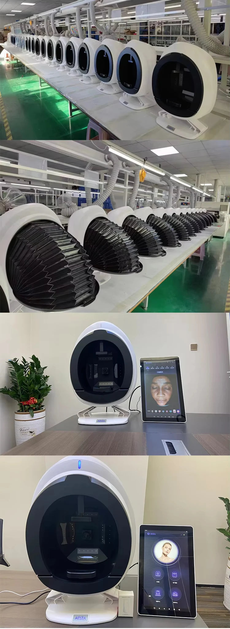 Myoslim 3D Facial Skin Analyzer With Digital Scanner