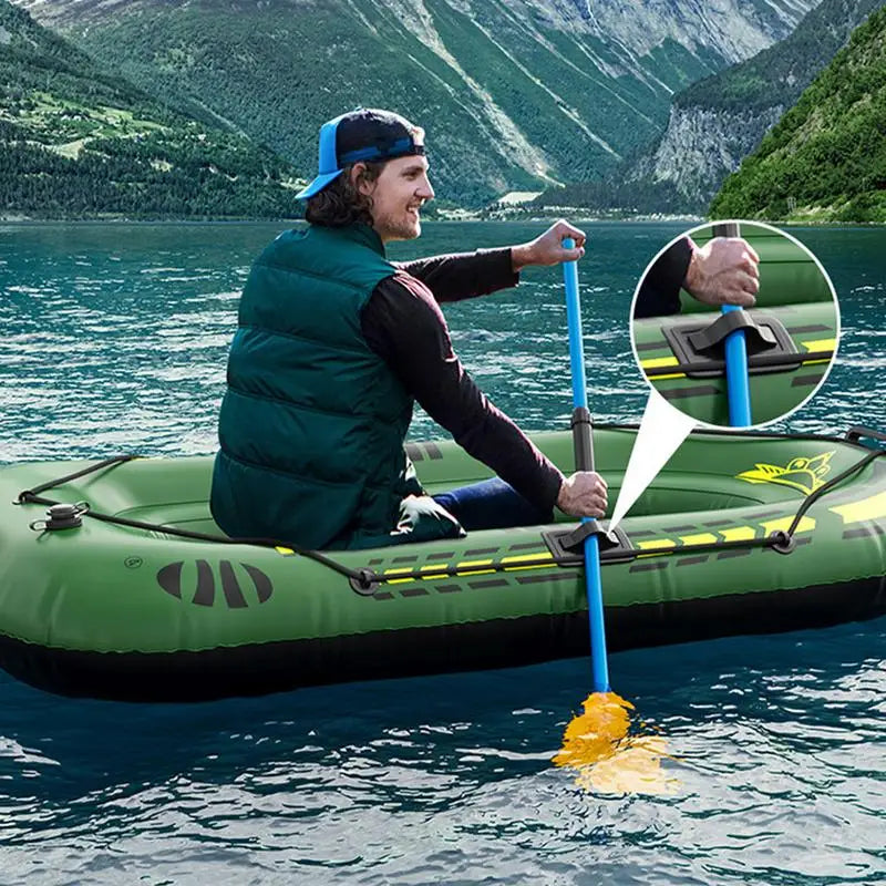 Portable Inflatable Fishing Kayak And Raft With Oars Pump