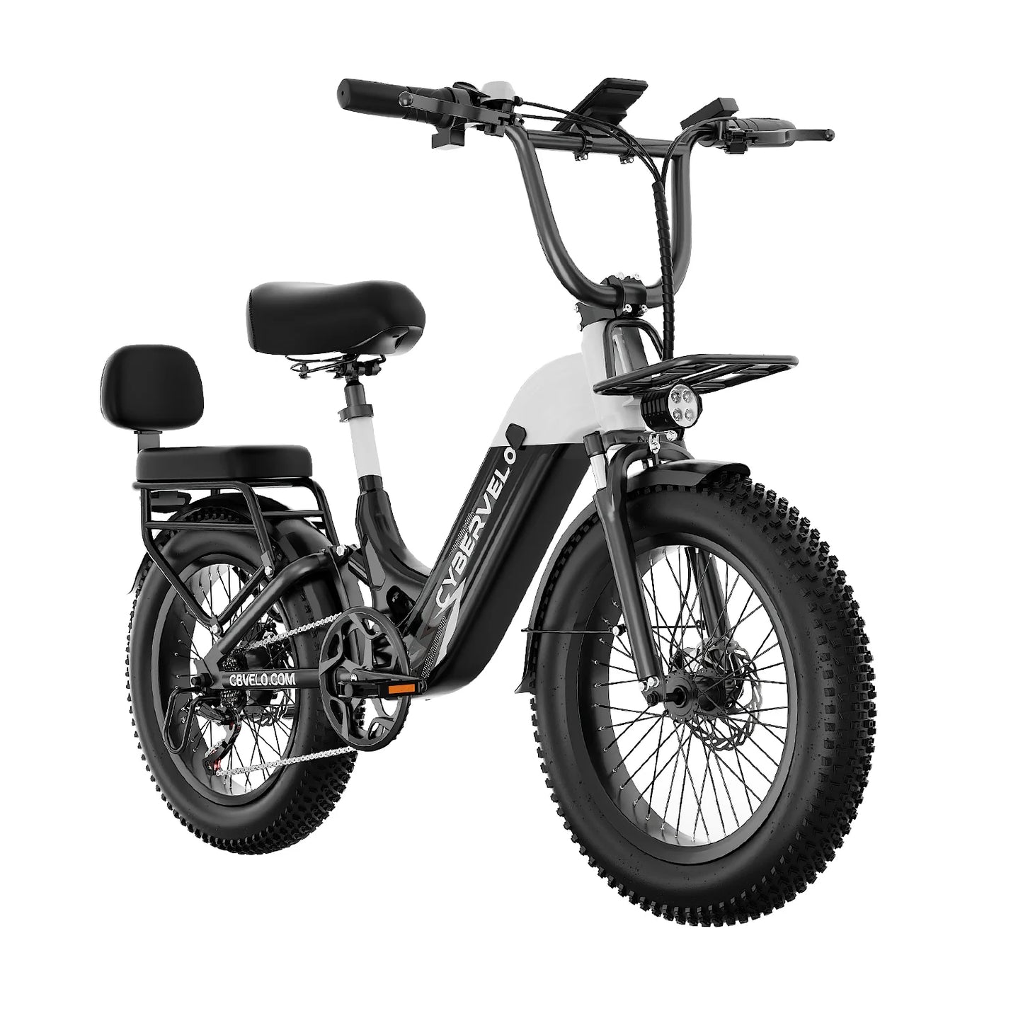 Cybervelo 1500W Electric Commuter Bike With Extended Range Battery