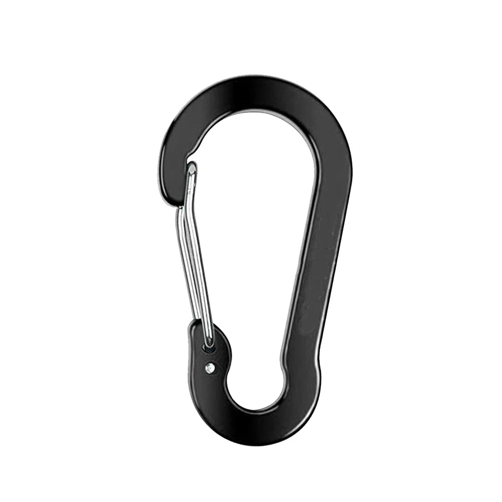 West Biking 6Pcs D Shape Carabiner Set for Outdoor Use