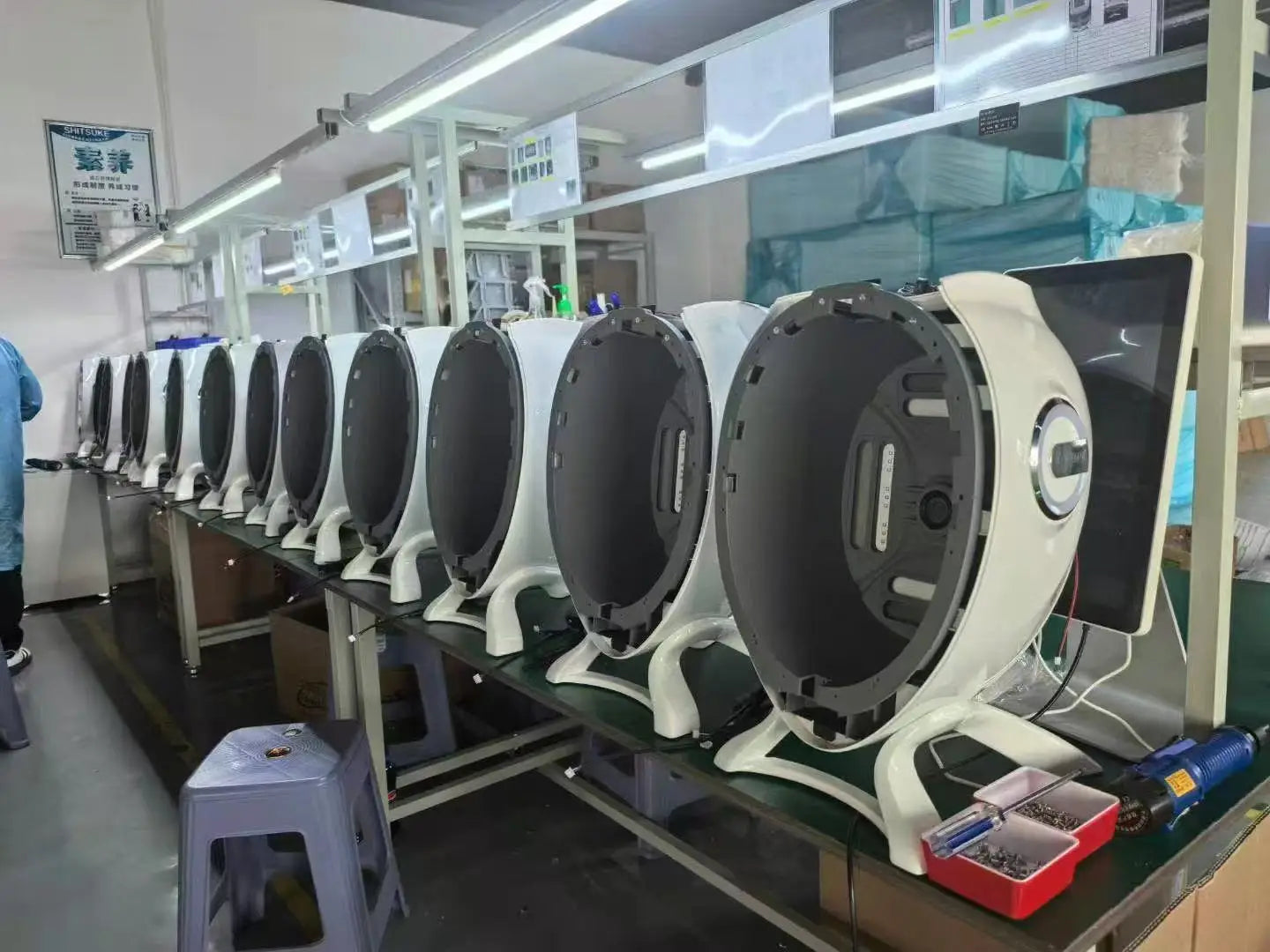 AI Skin Analyzer For Beauty Salons With 10 Spectrum Imaging