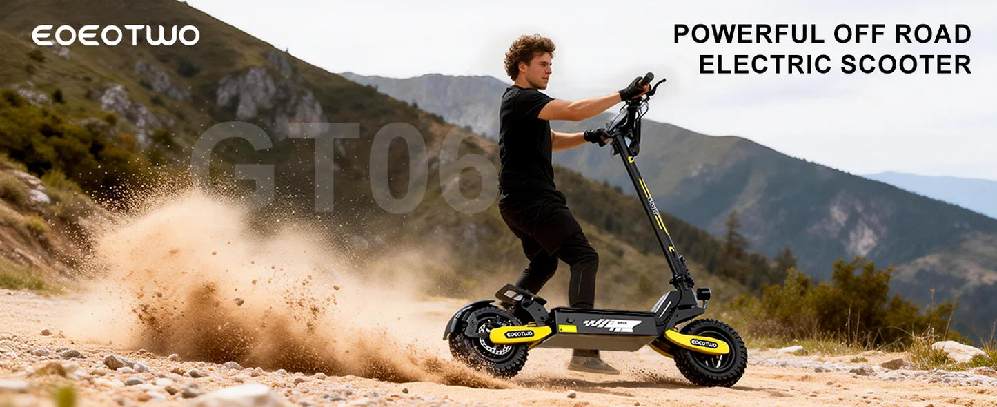 Eoeotwo 1200W Off Road Foldable Electric Scooter For Adults