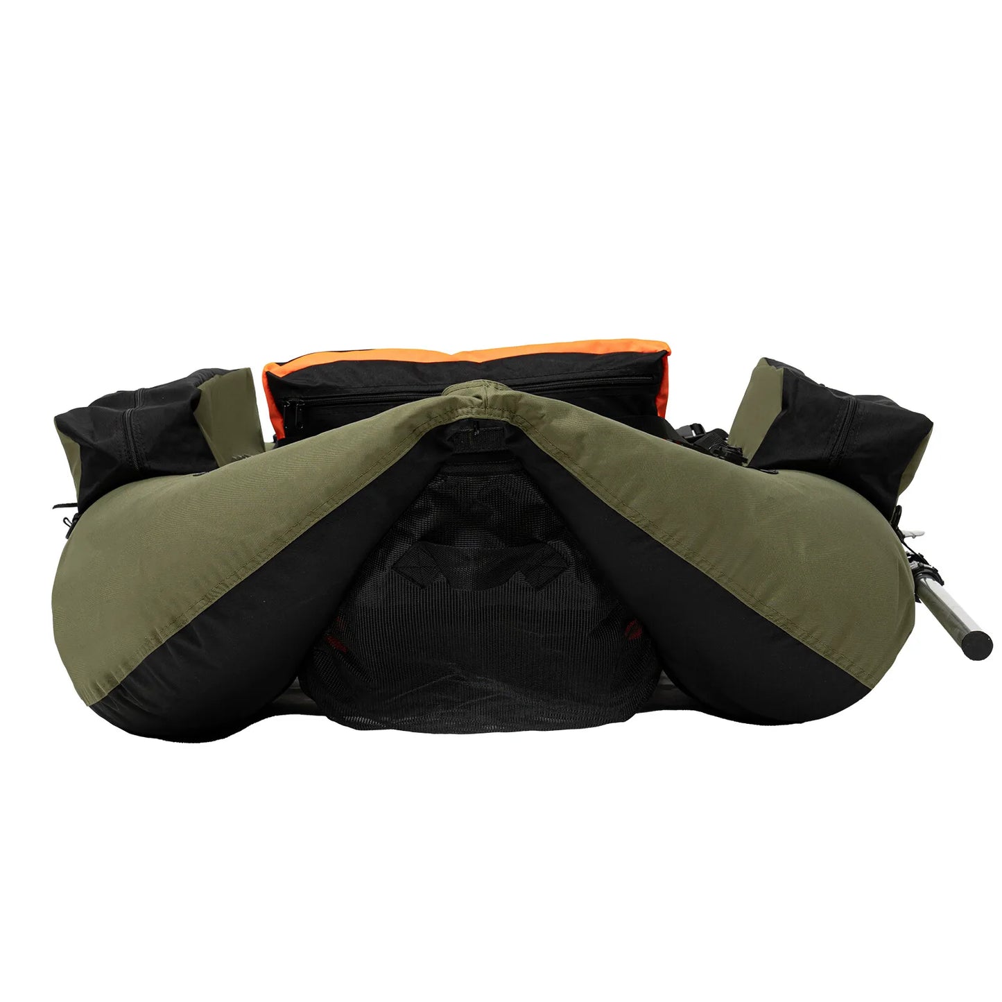 Inflatable Fishing Boat With Adjustable Backrest For 130kg Load Capacity