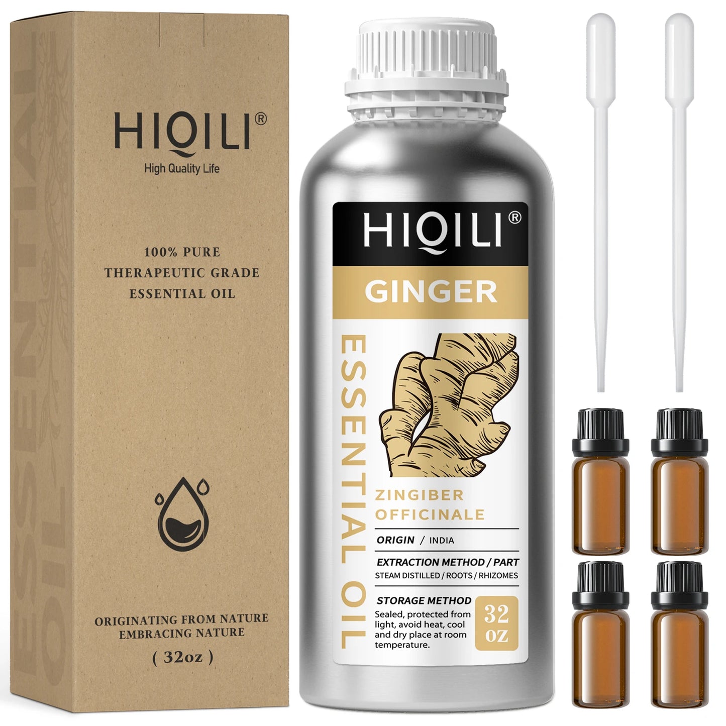 HIQILI Vanilla Rosemary Lemongrass Essential Oil For Aromatherapy