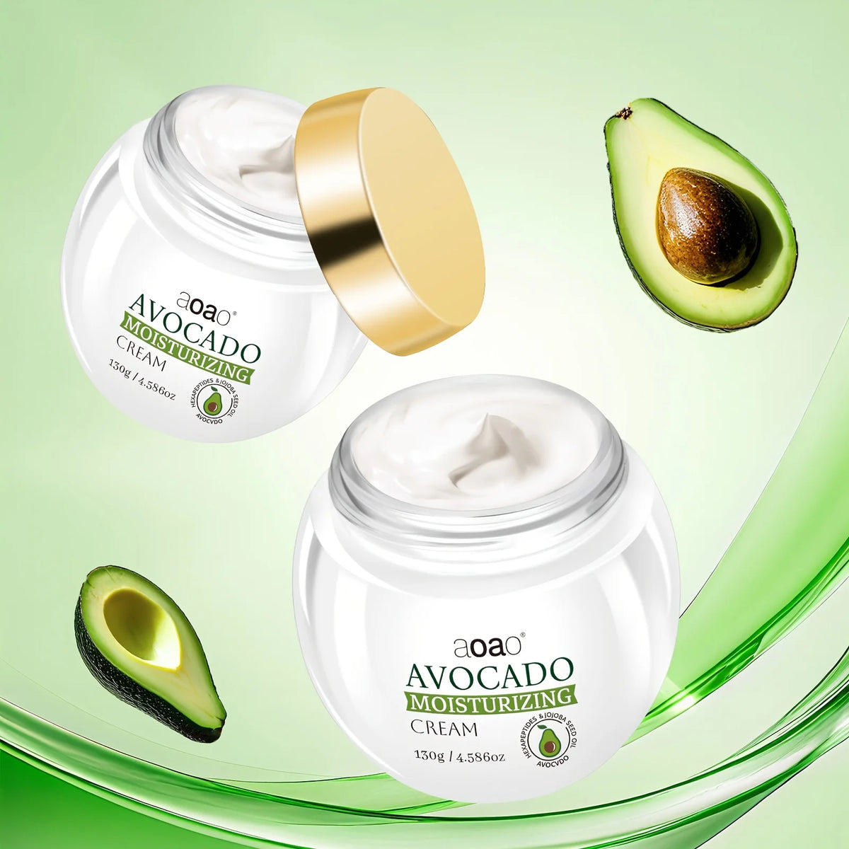 Aoao Avocado Cream with Niacinamide and Vitamin E Moisturizer