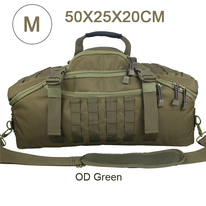 LQARMY Tactical Hiking Backpack for Camping Travel and Mountaineering