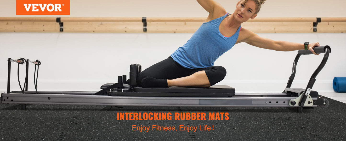 SucceBuy Interlocking EVA Foam Gym Floor Mats Waterproof Exercise Mats