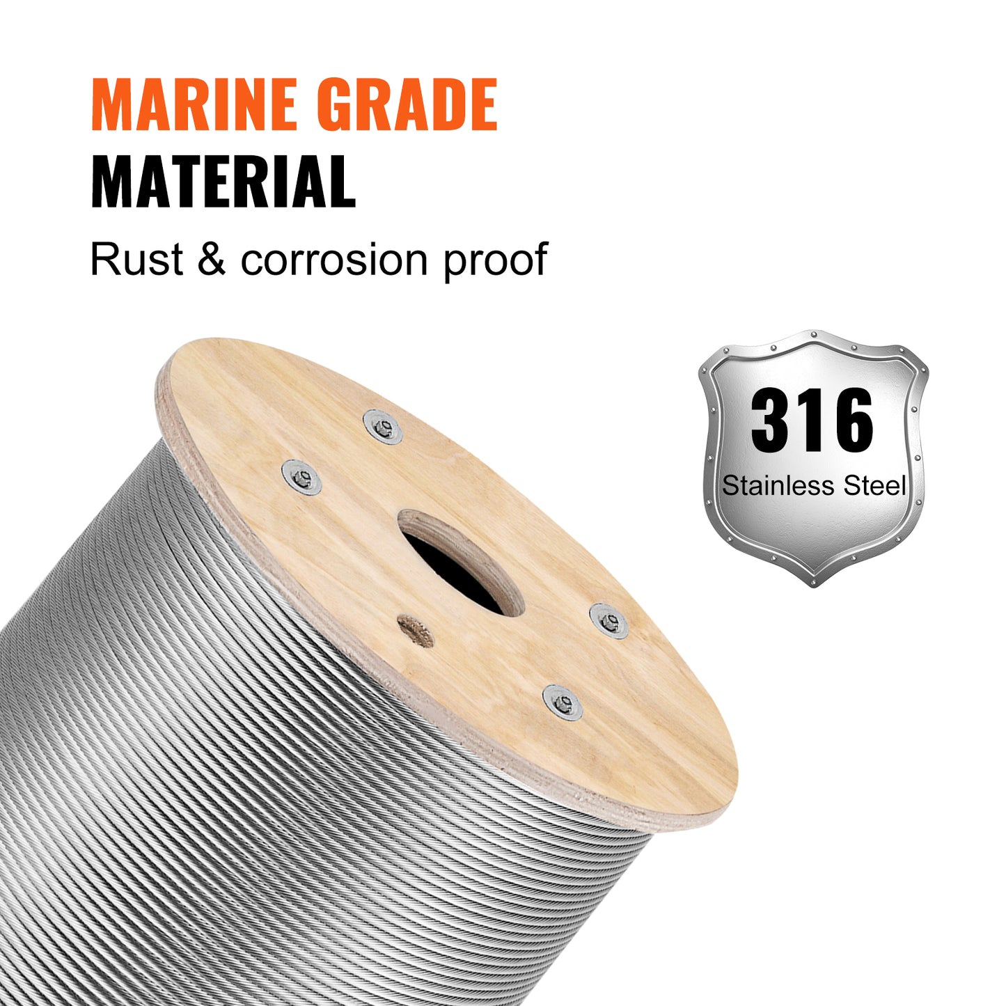 Industrial Stainless Steel Wire Rope For Heavy Duty Lifting Needs
